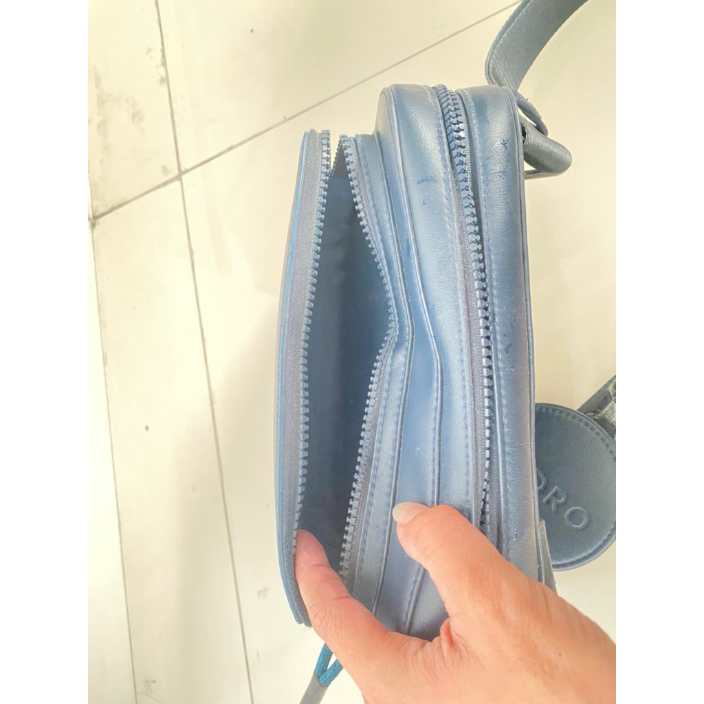 tas pedro original biru navy