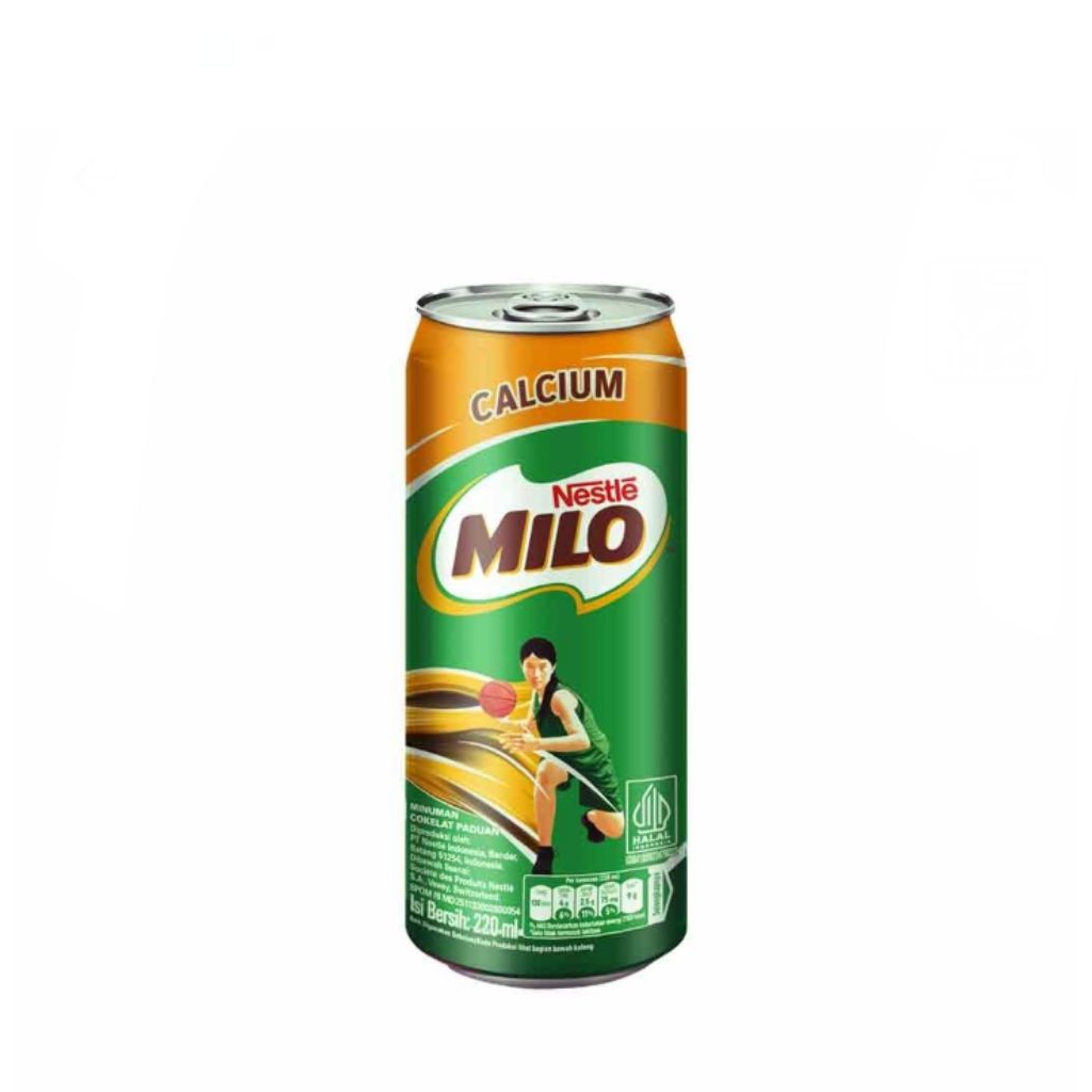 

Milo calcium kaleng 220 ml
