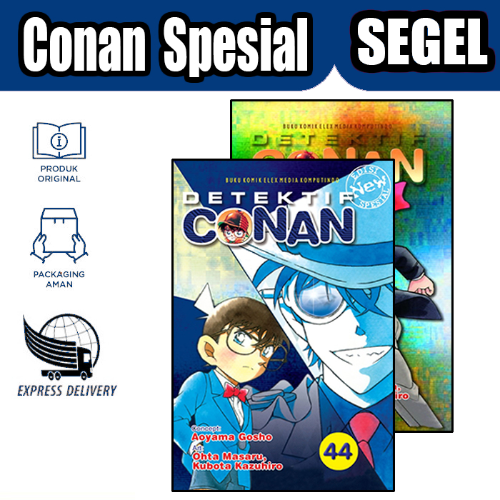 Komik DETEKTIF CONAN SPESIAL Baru Original Segel