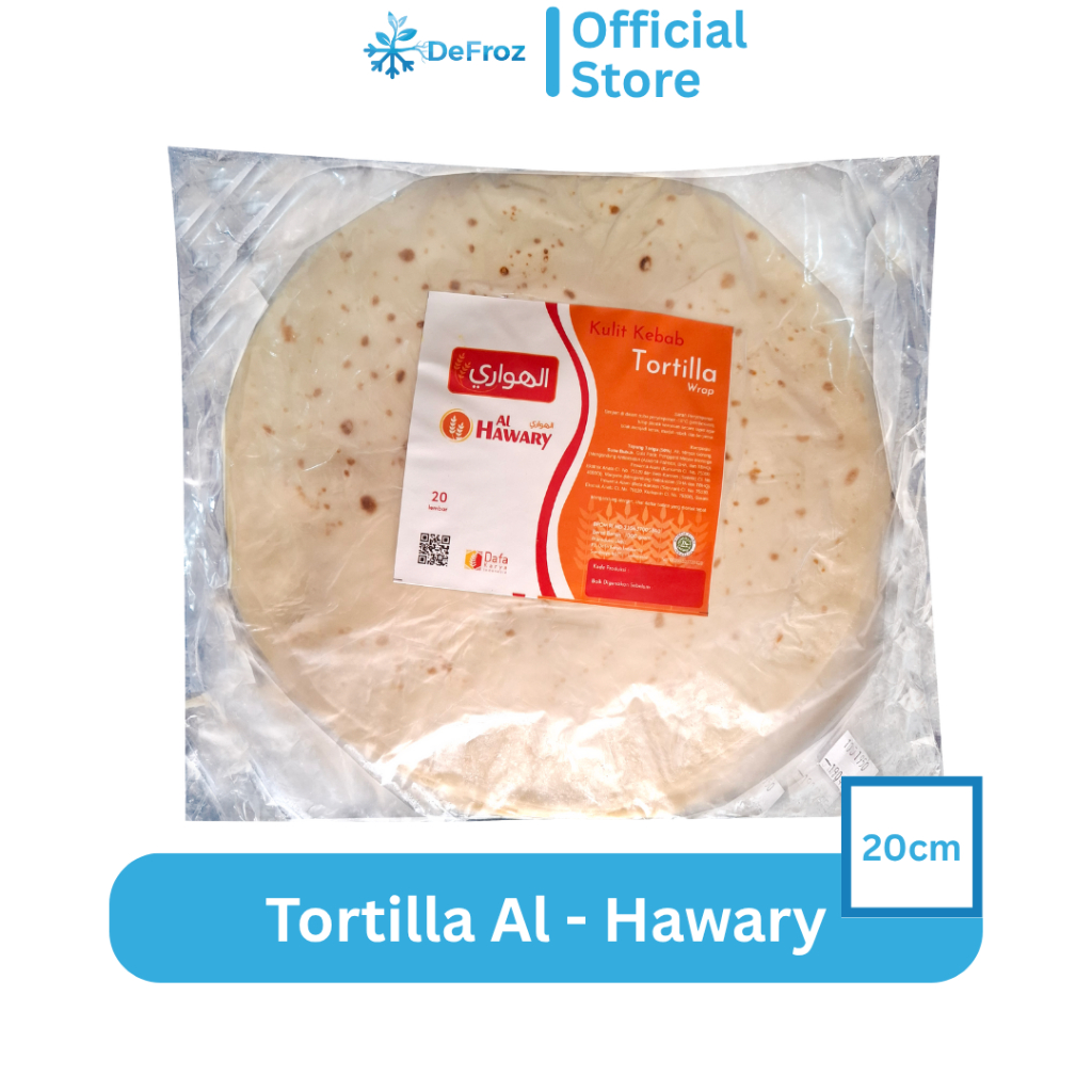 

AL-HAWARI Kulit Kebab Tortilla Kebab 20cm
