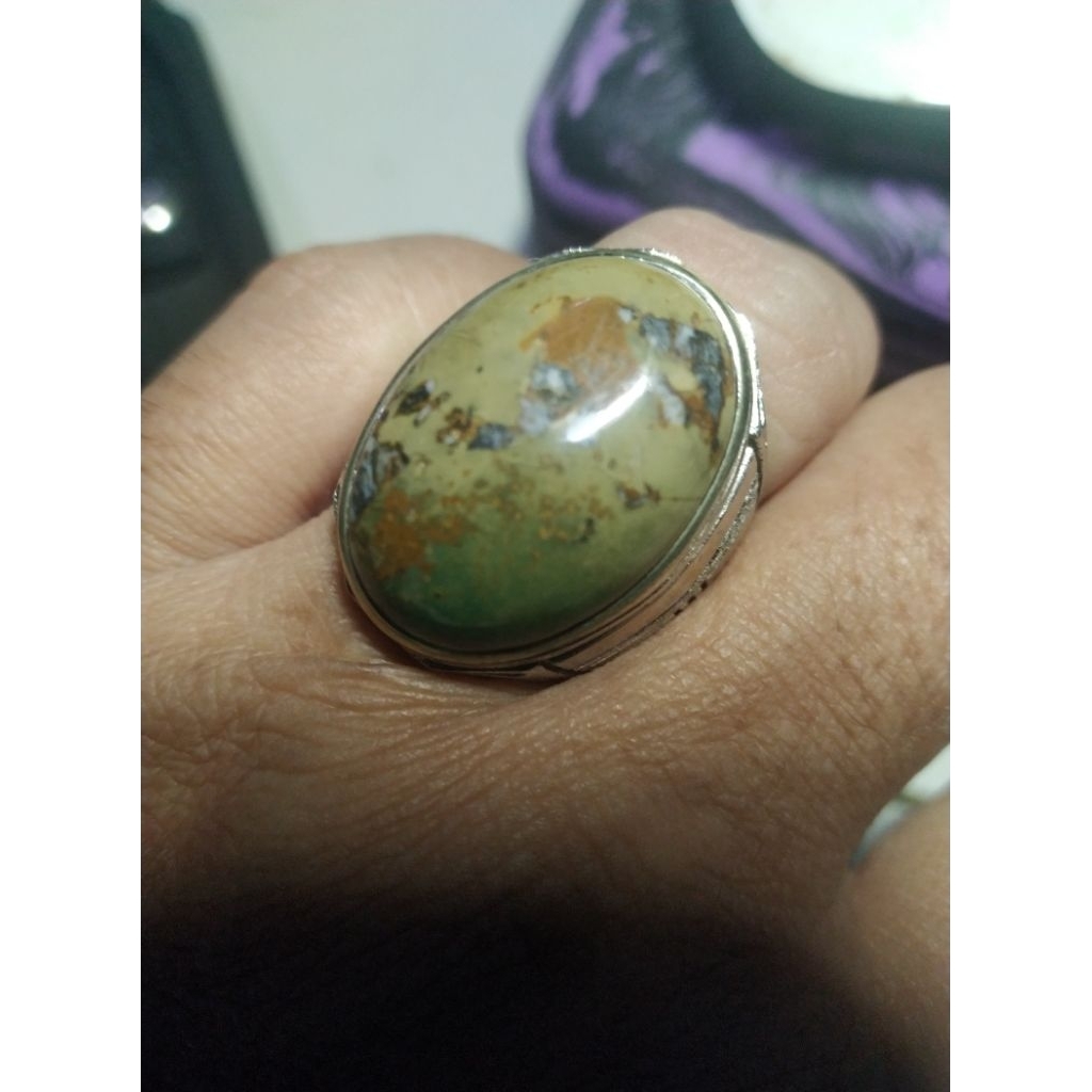 Batu Pirus Hubay Hijau Kedondong Kode 2/19