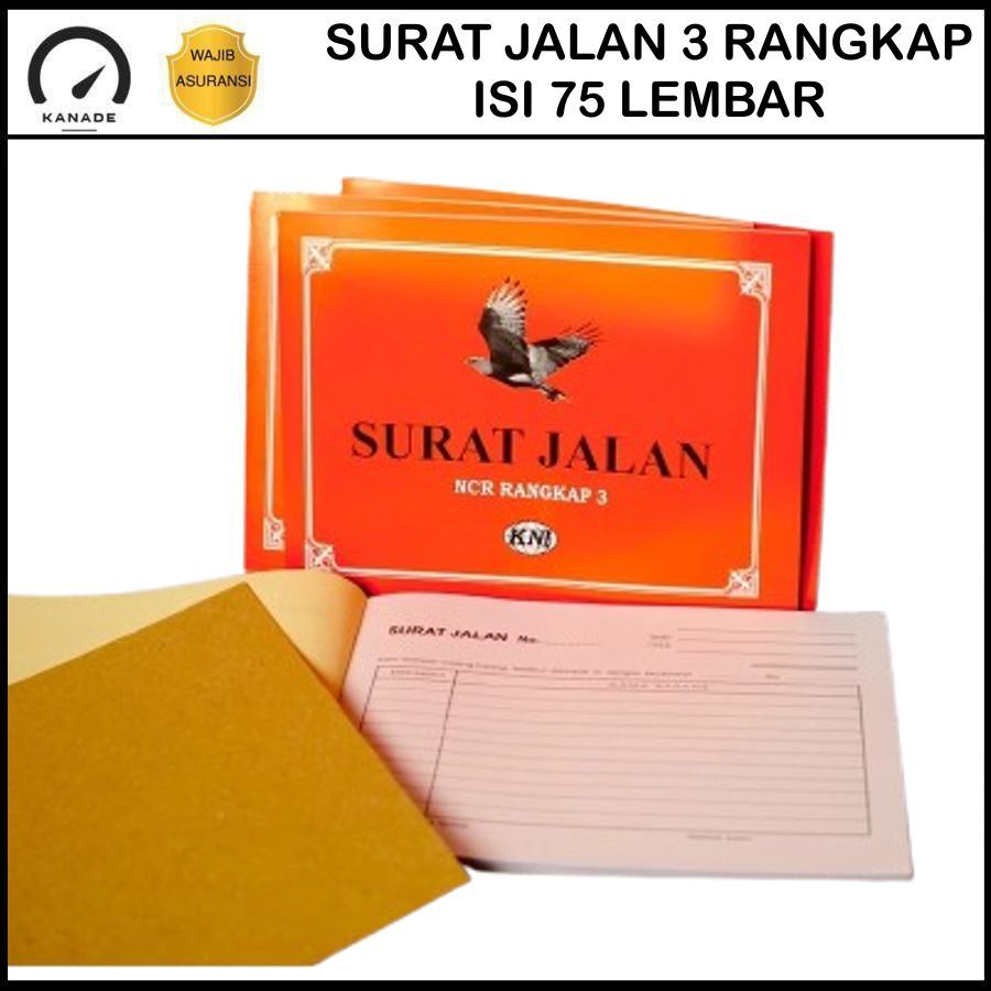 

Surat Jalan 3 Rangkap Ukuran Besar 75 Lembar Surat Jalan Kantor Toko