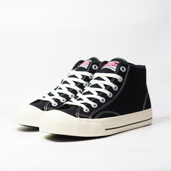 Sepatu Ventela Basic High Black Natural - Hitam -  Sepatu Ventela Kasual Pria Wanita BINB Original 1