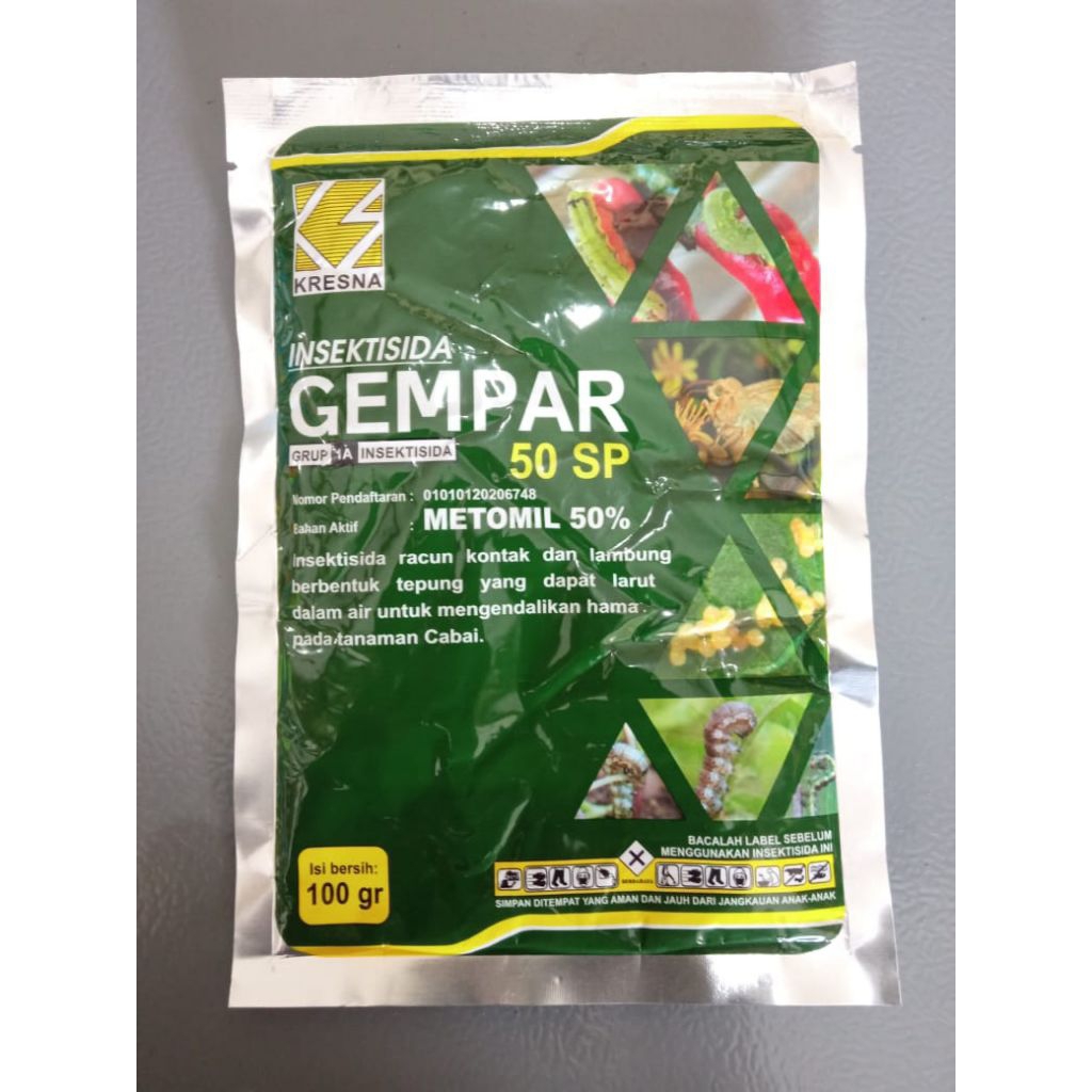 Insektisida Metomil GEMPAR 50SP 100GR