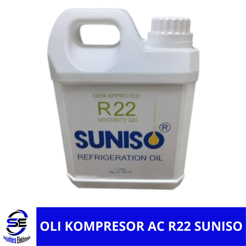 OLI KOMPRESOR AC R22 SUNISO 1 LITER - SEJAHTERA ELEKTRONIK