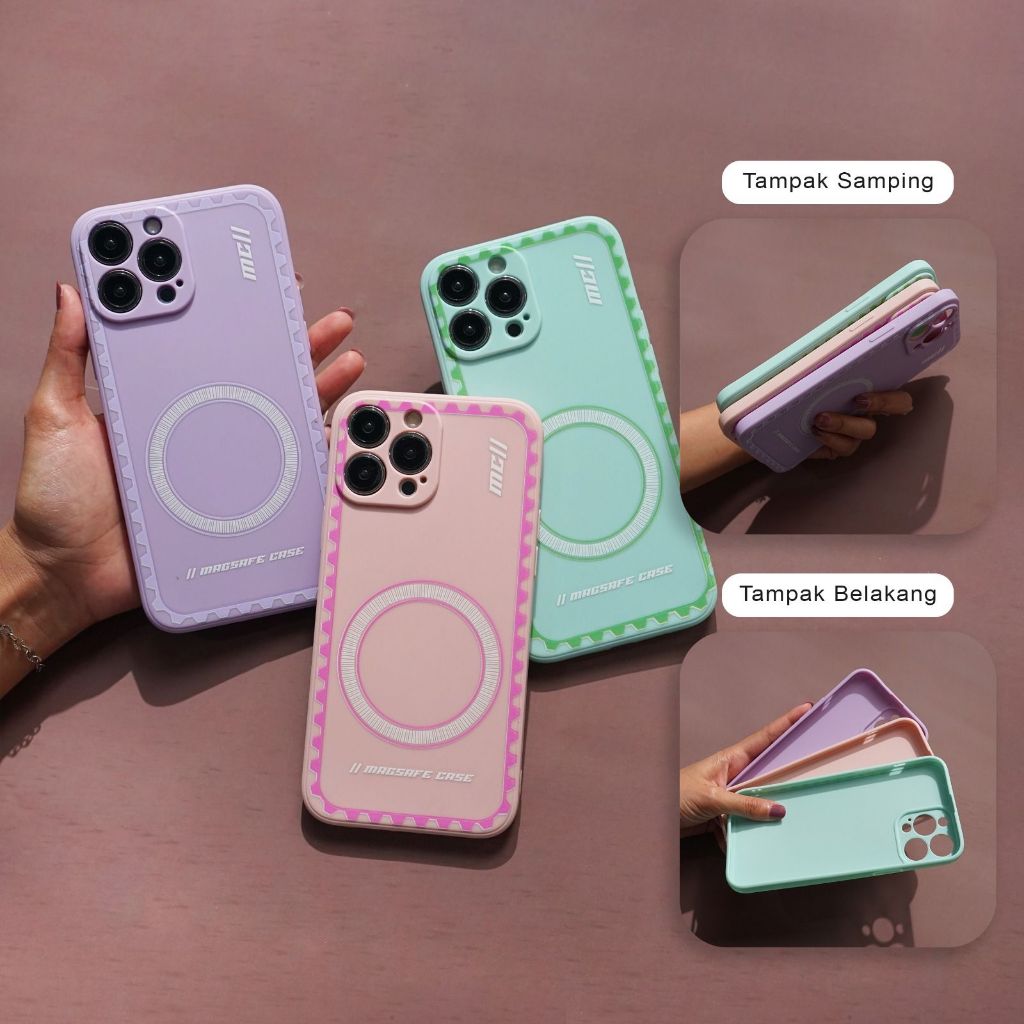 Case Macaron Untuk Hp Oppo | Case Tahan Banting [MS6]
