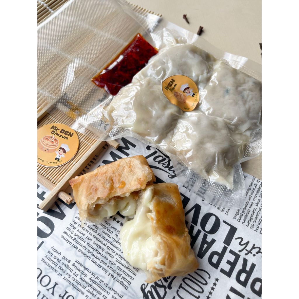 

Mr Ben Dimsum : Dimsum Goreng Keju Gemoy Mozarella Frozen