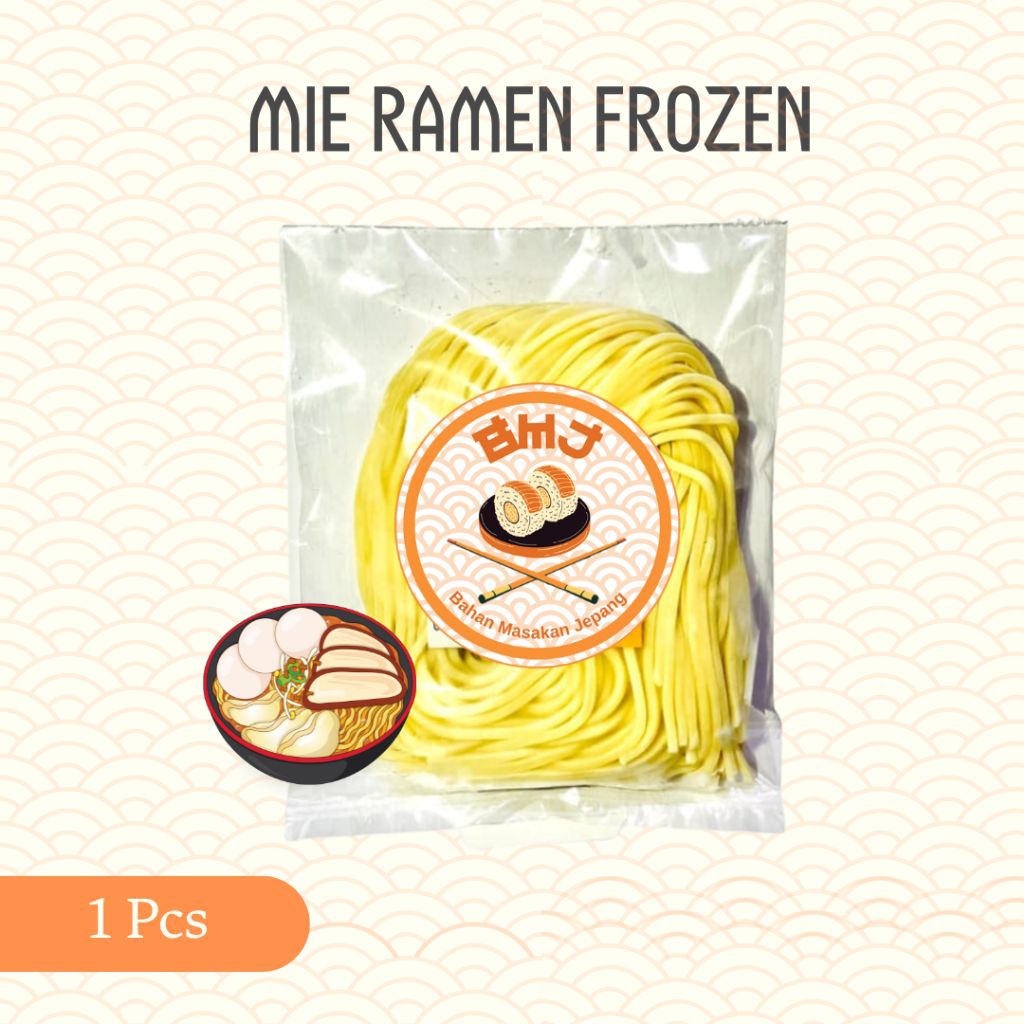 

MIE RAMEN Plain Frozen Tanpa Bumbu 120 g Halal
