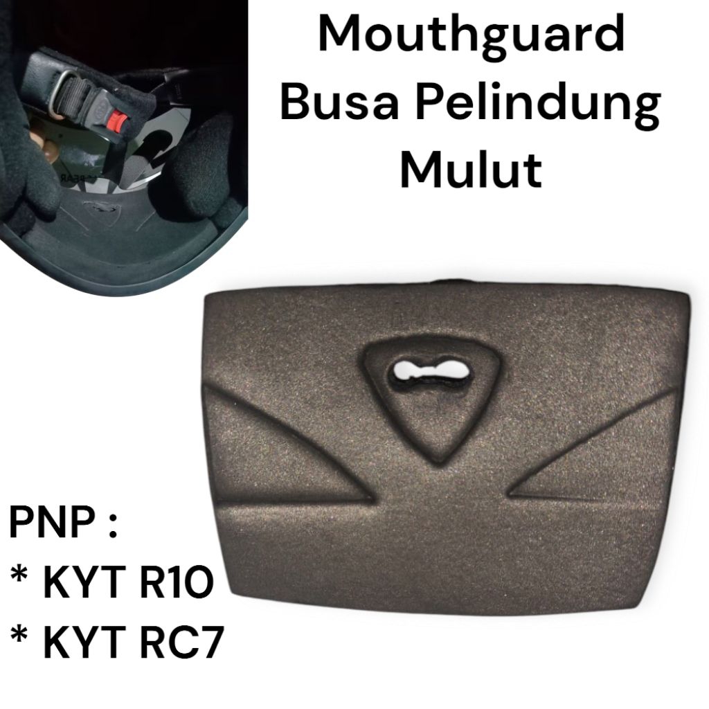 Mouthguard Helm Fullface KYT RC7 KYT R10 Busa Mulut KYT RC7