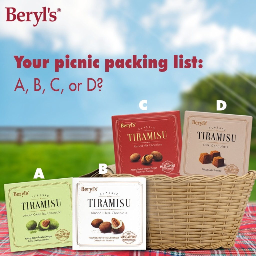 

Beryls Tiramisu Chocolate 100gr Box Berlys Chocolate Box 200gr Beryl's Chocolate 100g box Tiramisu Almond Coklat Original Malaysia Cokelat oleh-oleh malaysia beryls