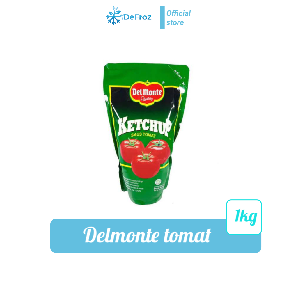 

Saus Tomat - Saos Tomat Delmonte 1 Kg