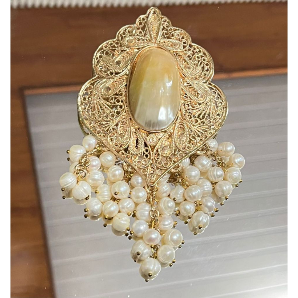 Bros kebaya mutiara air tawar asli lombok