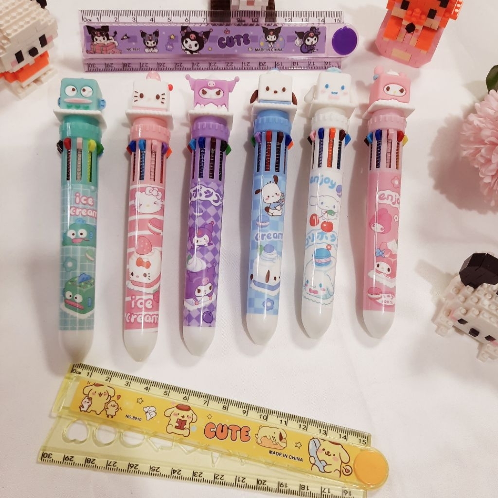 

LYNS - PULPEN CETEK KARAKTER SANRIO 10 WARNA