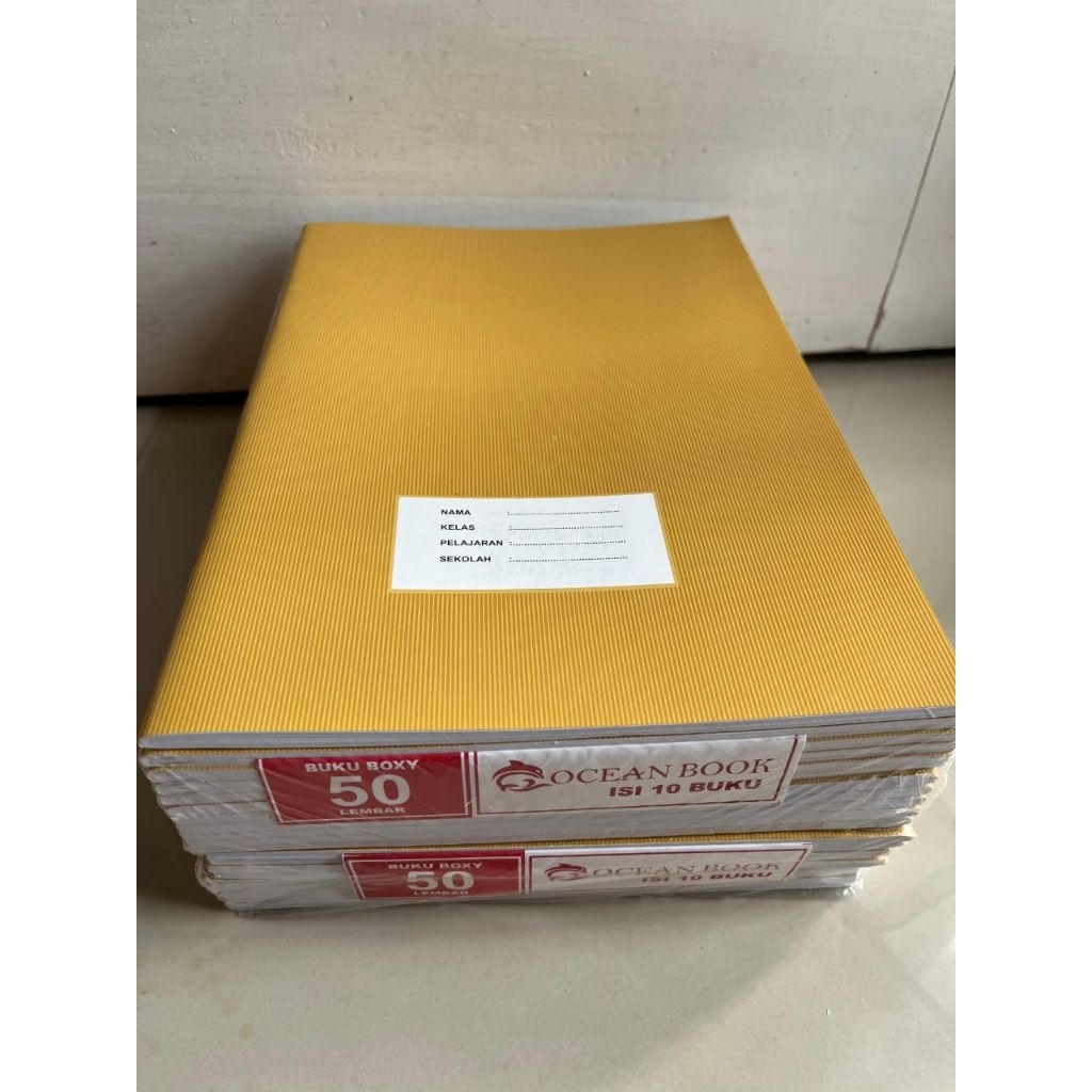 

Buku Tulis Ocean kraft Boxy Isi 50 Lembar ( 1 Pack 10 pcs )