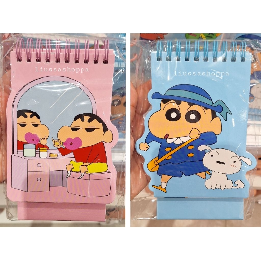 

Buku Miniso - Crayon Shinchan Collection Standing Wire-bound Book (80 sheets)