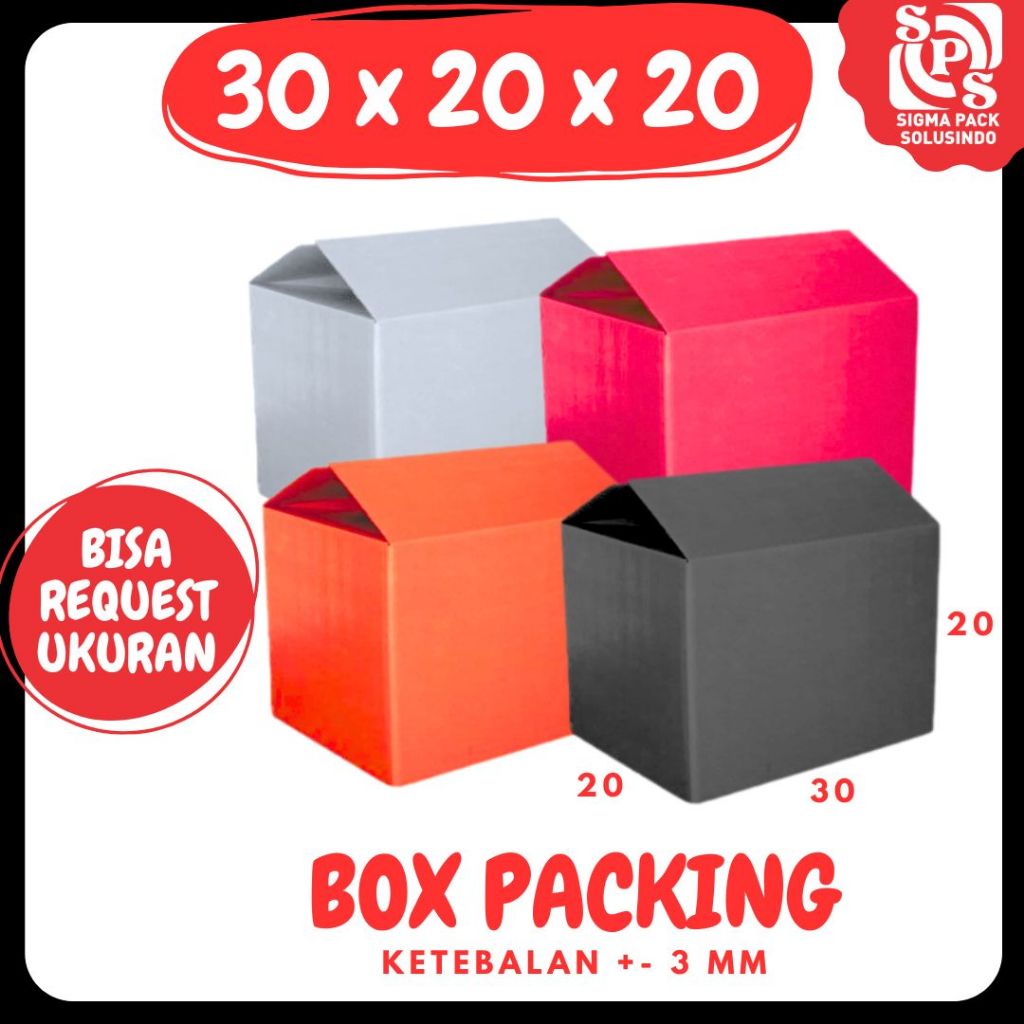 

Box 30x20x20 Kardus Packing A1 Karton Dus Kotak Kemasan Botol Gelas Minyak Kopi Jamu Madu Zigma Shop