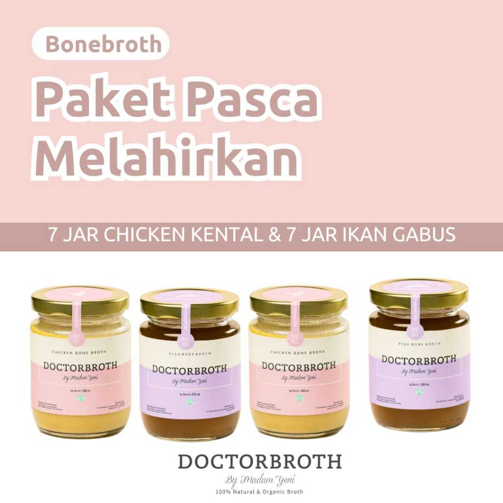 

Paket Pasca Melahirkan Bone Broth DOCTORBROTH
