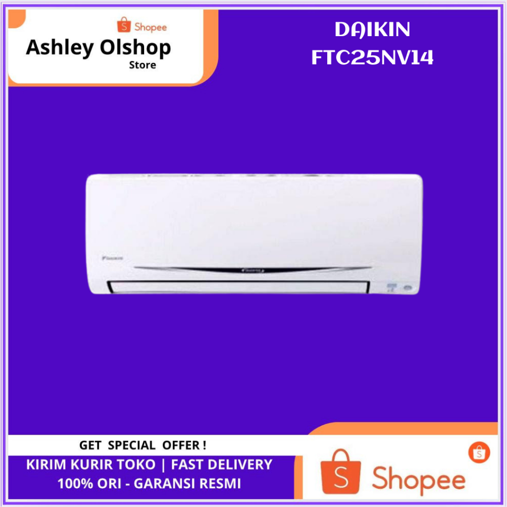 AC DAIKIN 1PK STANDAR THAILAND DAIKIN STC25NV 1PK DAIKIN FTC25NV14