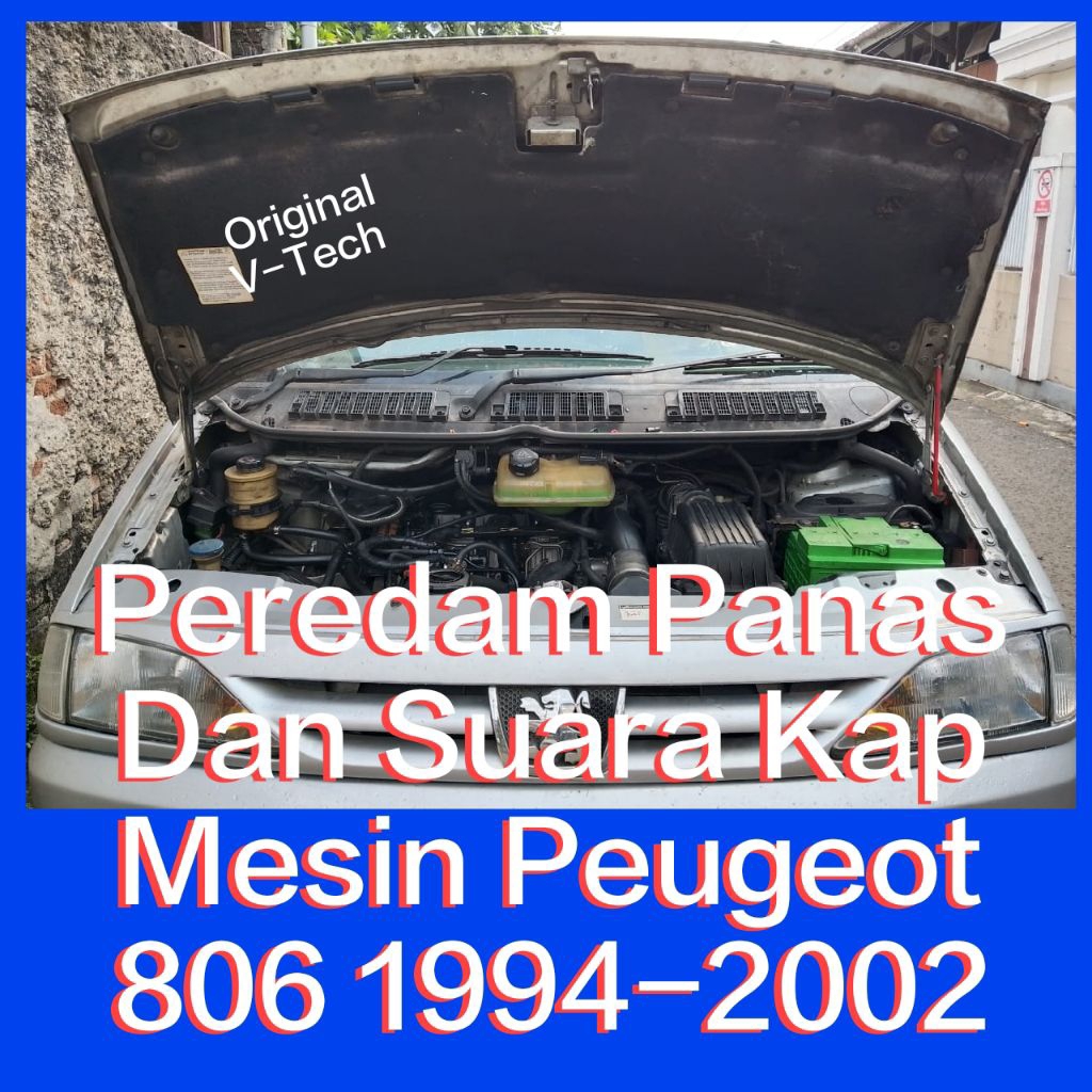 Peredam Panas Dan Suara Kap Mesin Peugeot 806 1994-2002 Peugeot806