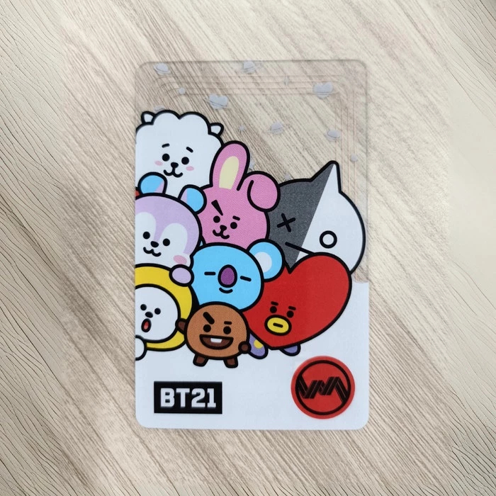 KMT BT21 Edisi Baru Kartu Multi Trip KRL KAI LRT MRT KMT Commuter Line BT21 BTS KMTBT 21 KOREA