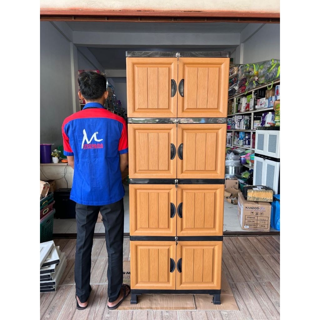 Lemari Napolly susun 4 dan susun 3 lemari jumbo napolly