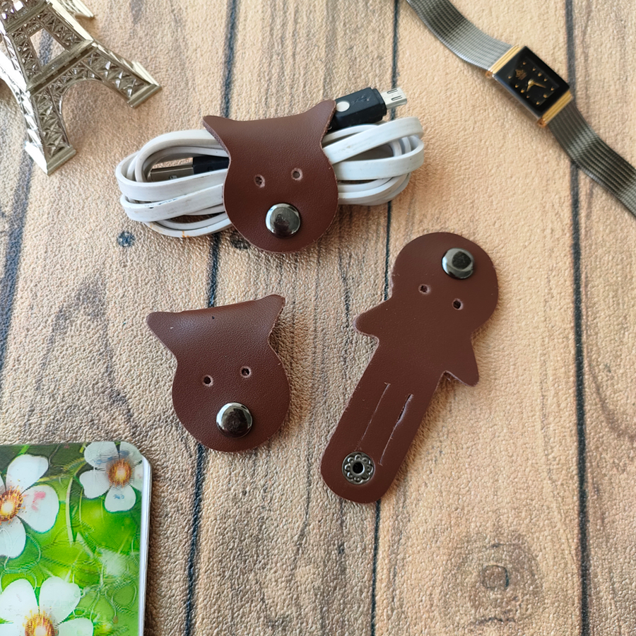 KLIP KABEL KULIT/ PENJEPIT KABEL - KLIP KABEL KARAKTER AS111