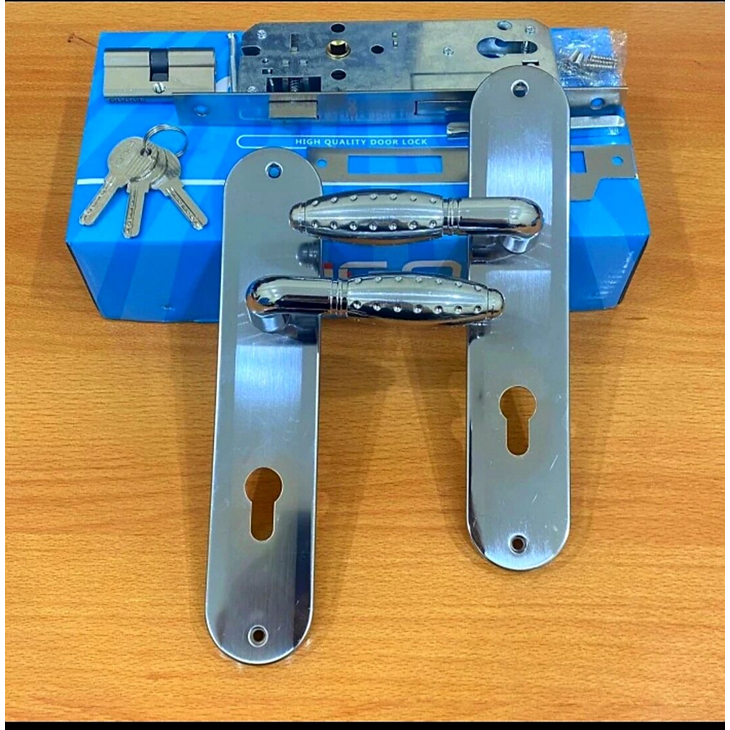 Handle Pintu Aigo Silver Besar