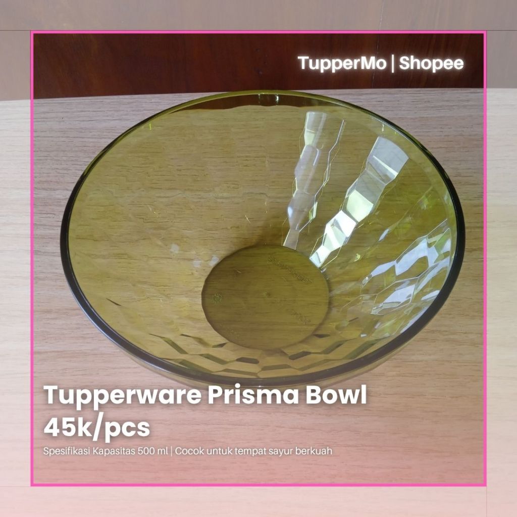Prisma bowl 500 ml tupperware