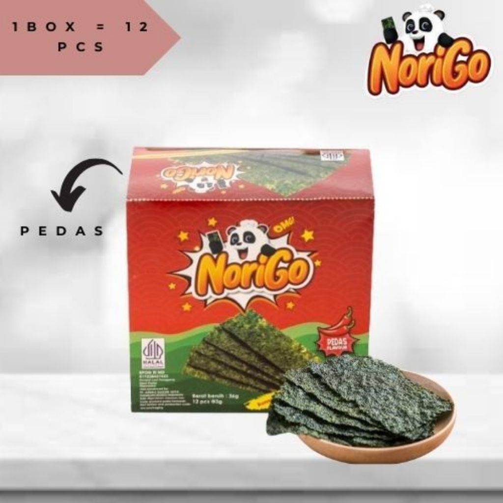 

NORIGO SNACK RUMPUT LAUT SNACK RUMPUT LAUT 1 BOX 12 PCS