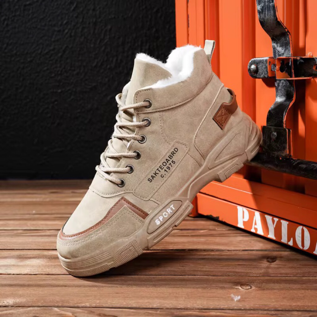 Sepatu Boots Pria Musim Dingin / Winter Snow Boots