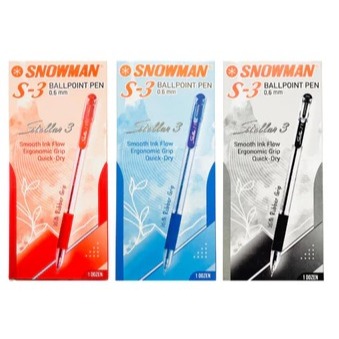

Pulpen / Ballpoint Snowman S3 gel pen PCS - MURMER