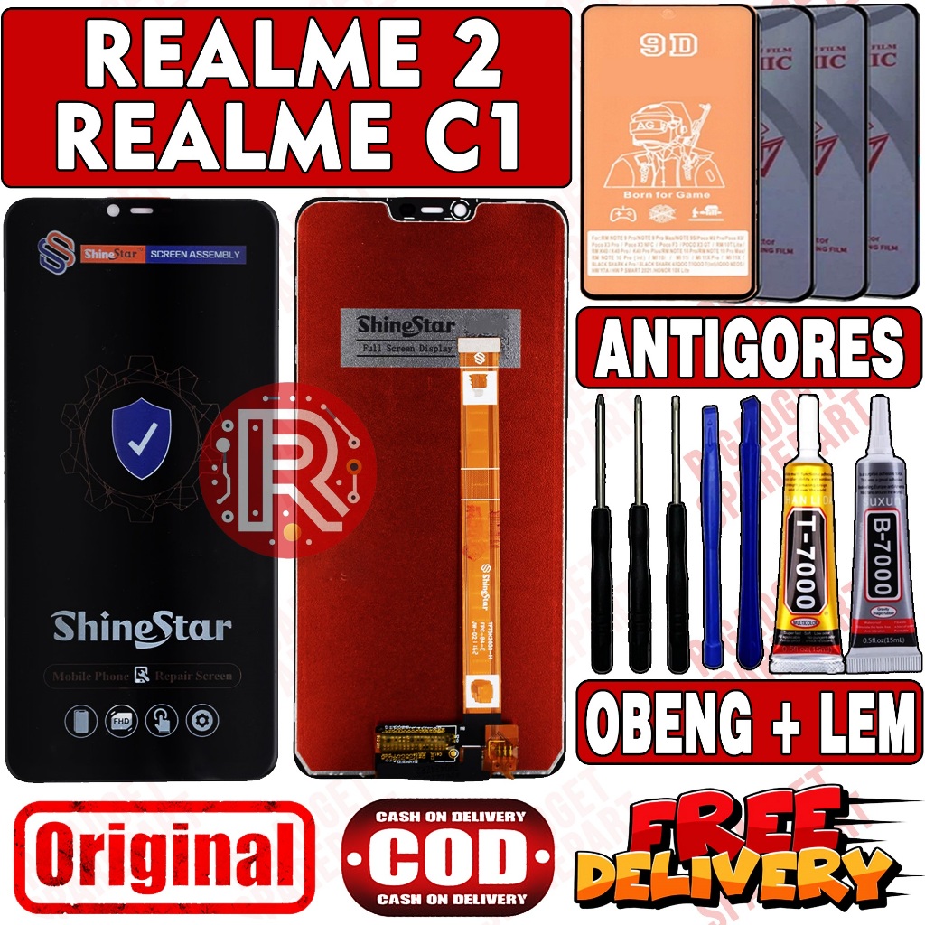 LCD REALME 2 / REALME C1 ORIGINAL FULLSET LCD TOUCHSCREEN