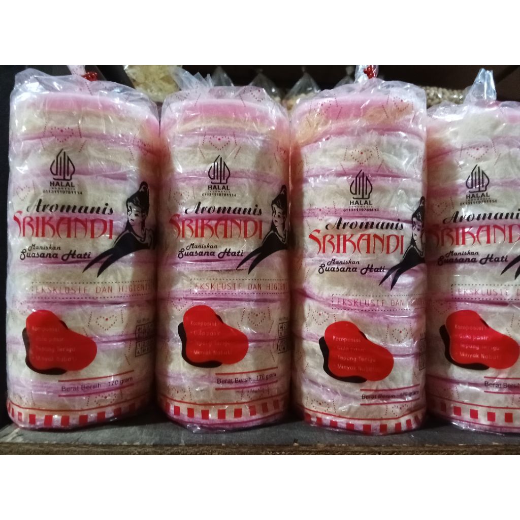 

Arum Manis / Rambut Nenek merek SRIKANDI isi 8