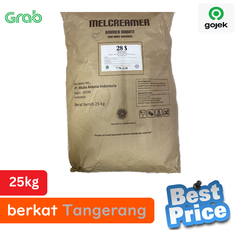 

Mel Creamer 28 S Non Dairy Creamer 25kg