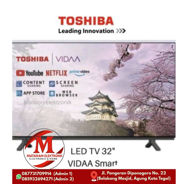 TV LED TOSHIBA 32 INCH 32V31LP SMART TV