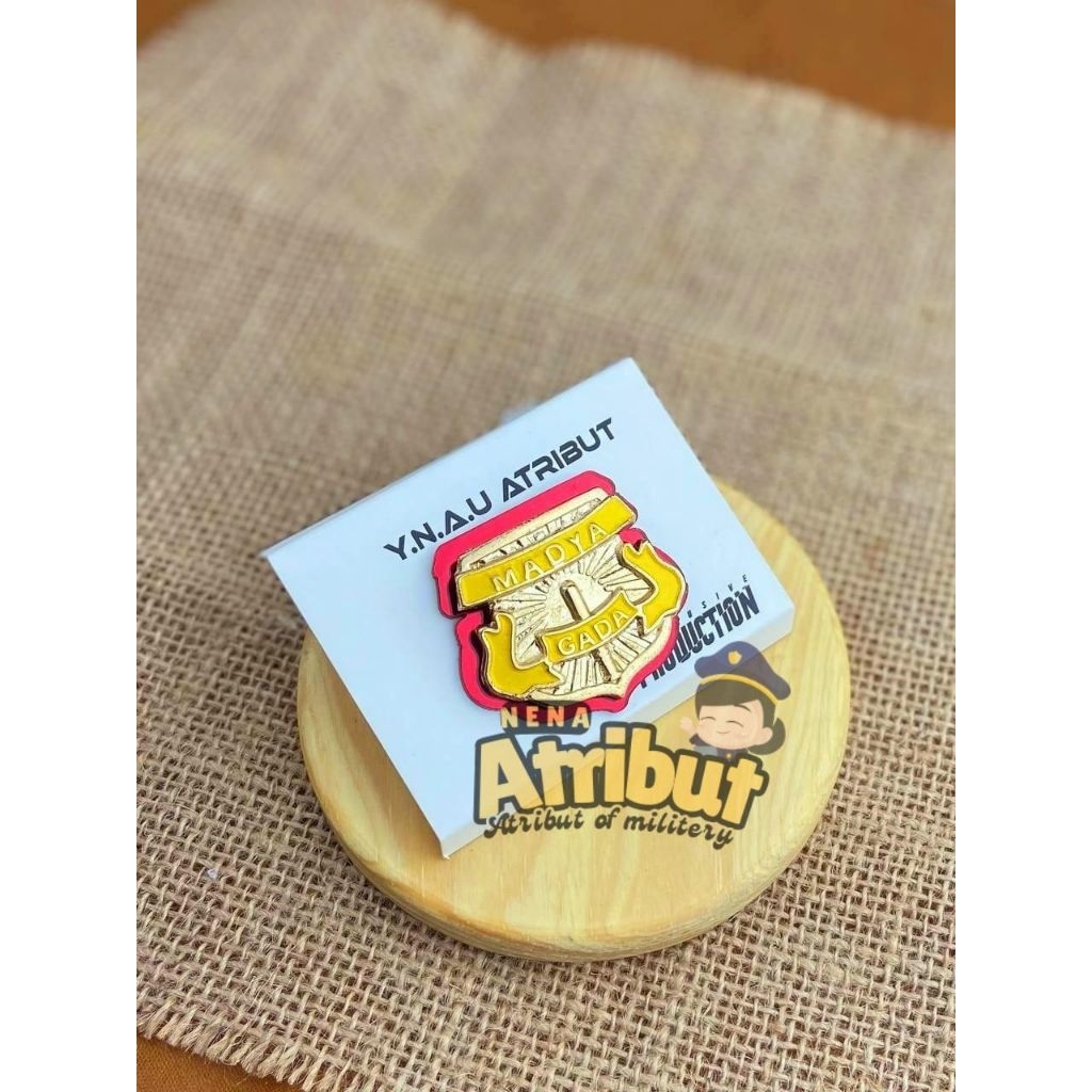 ATRIBUT SATPAM PIN GADA MADYA POLRI EXCLUSIVE
