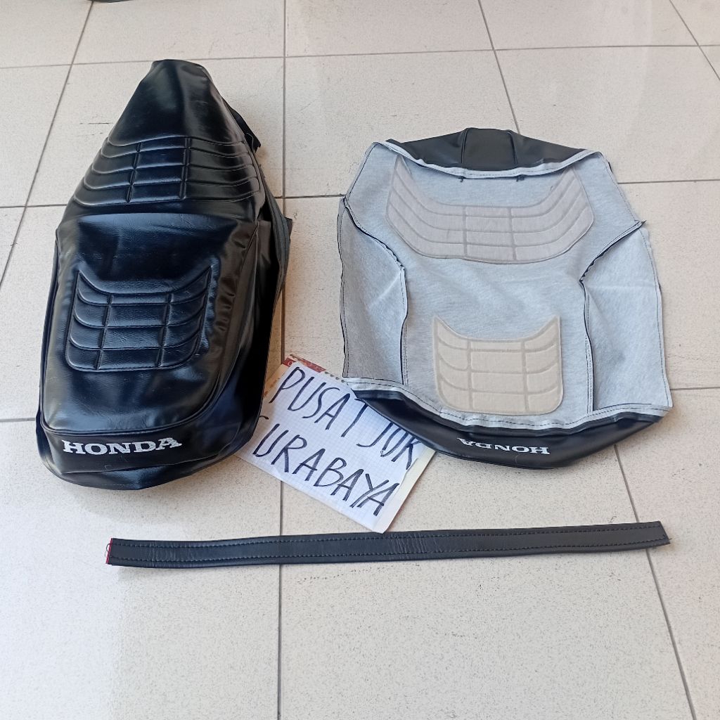 Kulit sarung cover Jok honda PRIMA STAR bahan ori - Sadel motor astrea