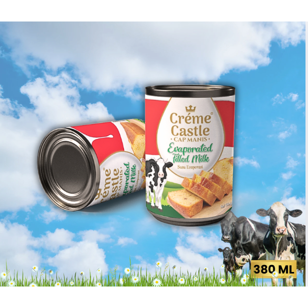 

Susu Evaporasi Creme Castle 380 Ml Gurih enak