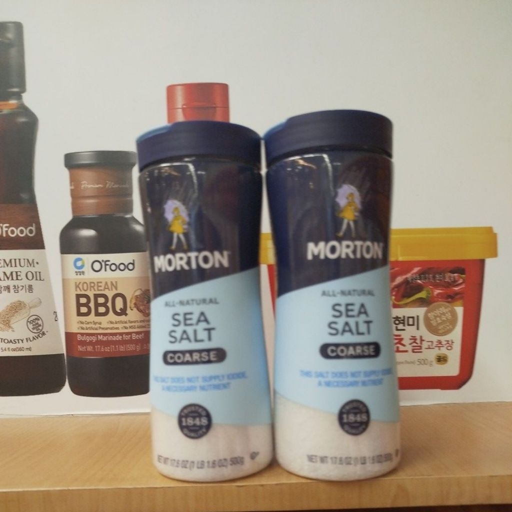 

Garam Morton Sea Salt Coarse Garam Laut