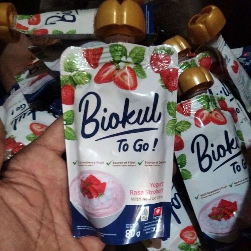 

BIOKUL TO GO YOGURT RASA STRAWBERI 80 g