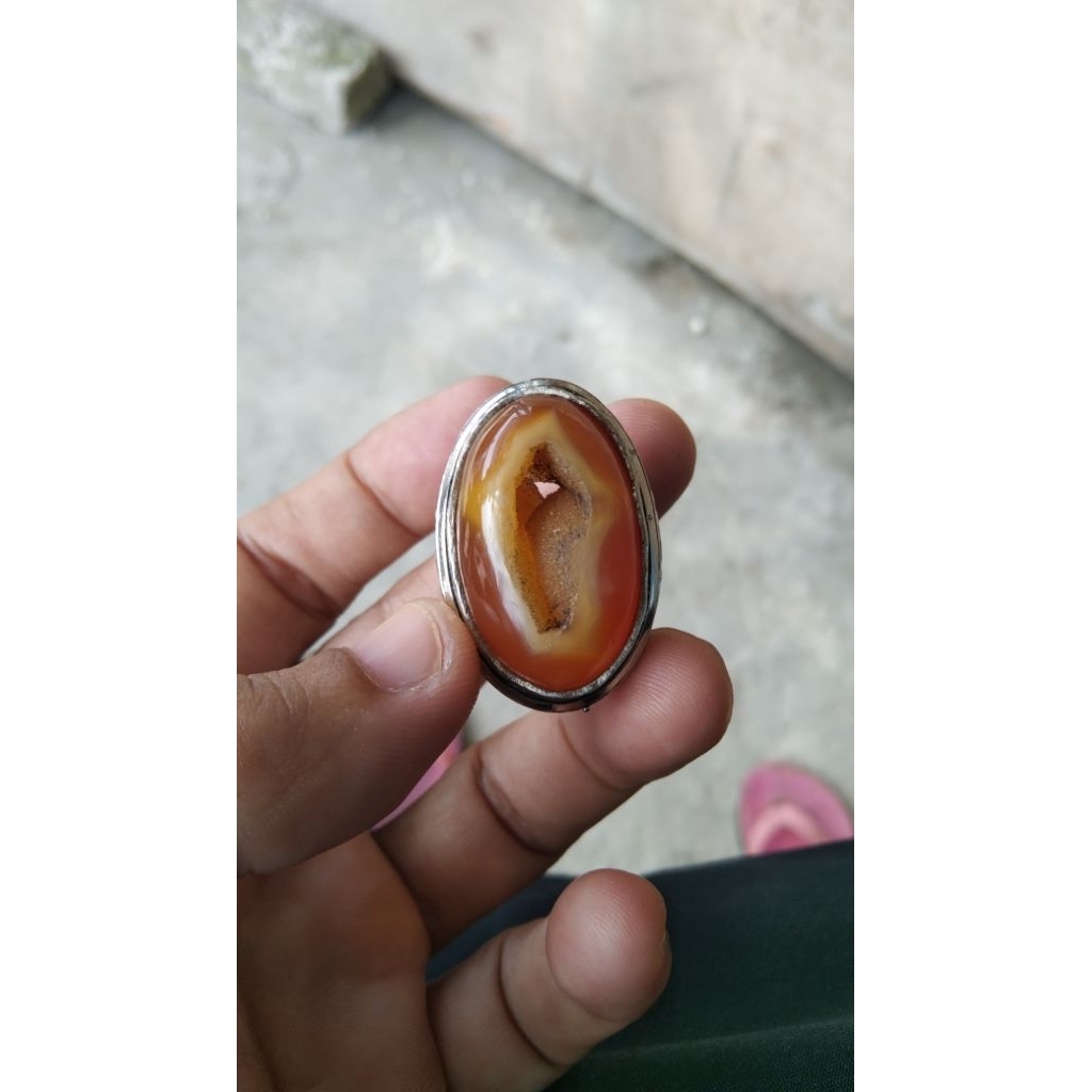 Akik Sulaiman Madu Combong