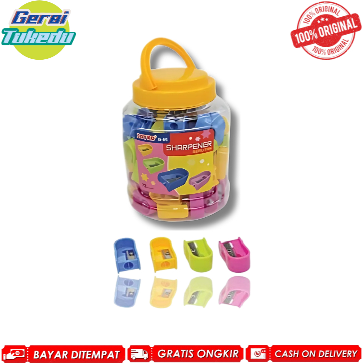 

KODE A | JOYKO SHARPENER RAUTAN PENSIL PENGSERUT B-85