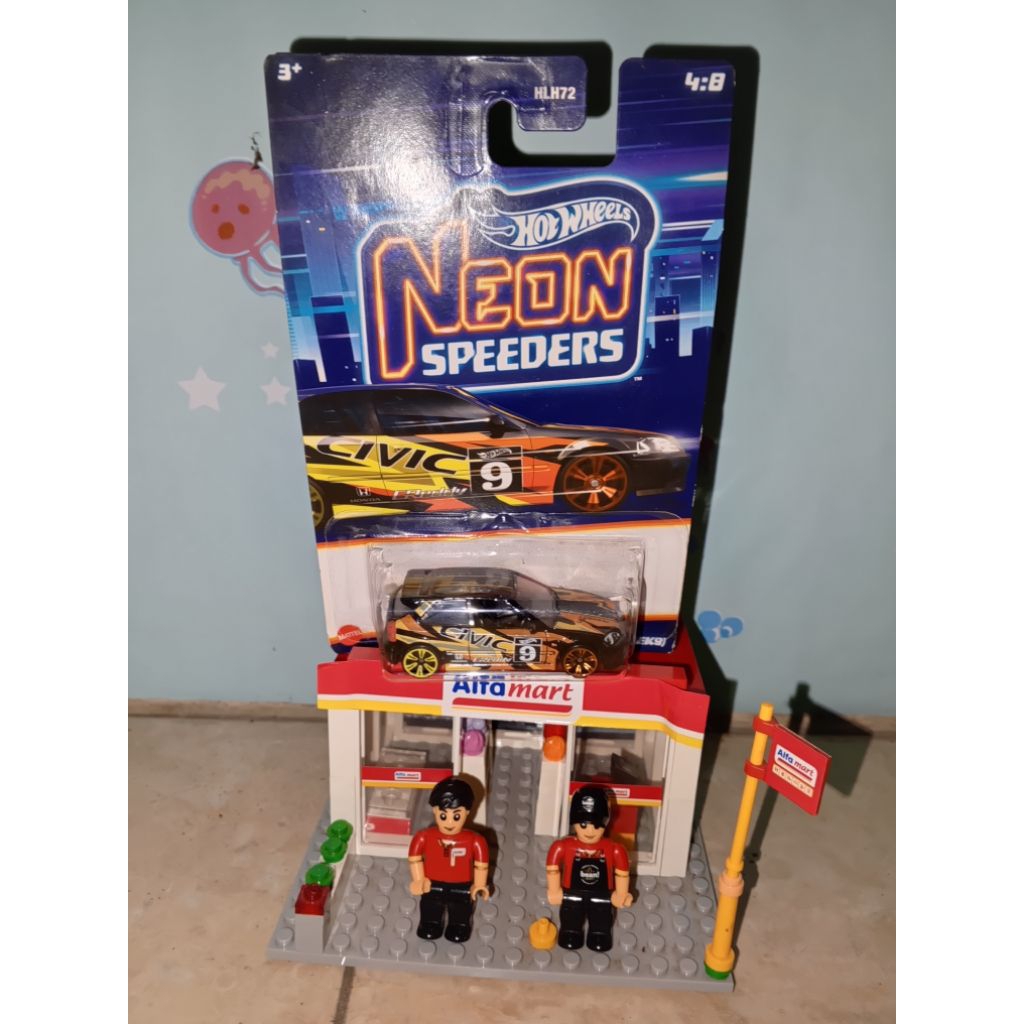 hotwheels Honda Civic ek9 neon