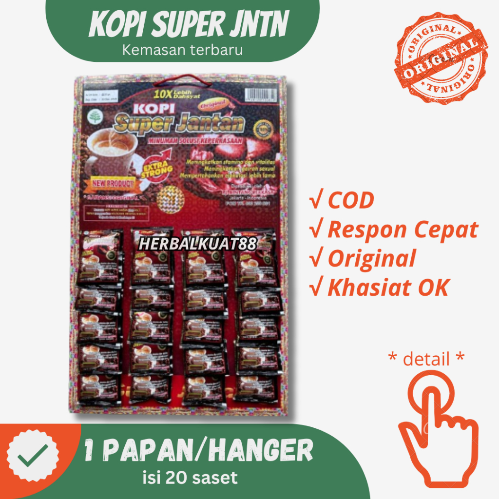KOPI SUPER JANTAN ASLI ORIGNAL
