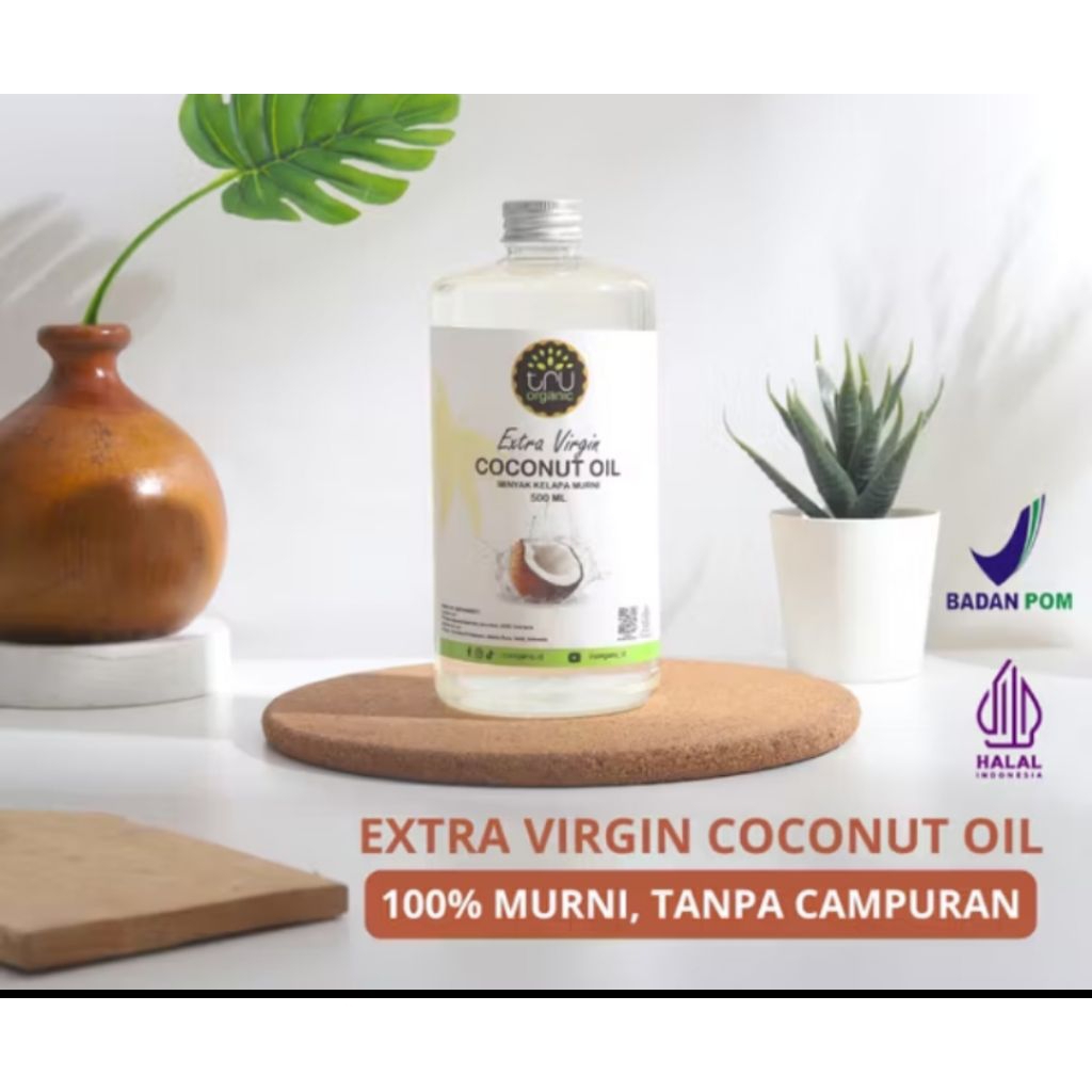 

TruOrganic Extra Virgin Oil 500ml 100% Minyak Kelapa Murni