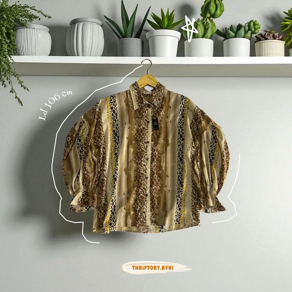 

KEMEJA LENGAN BALON MOTIF KLASIK BOHEMIAN