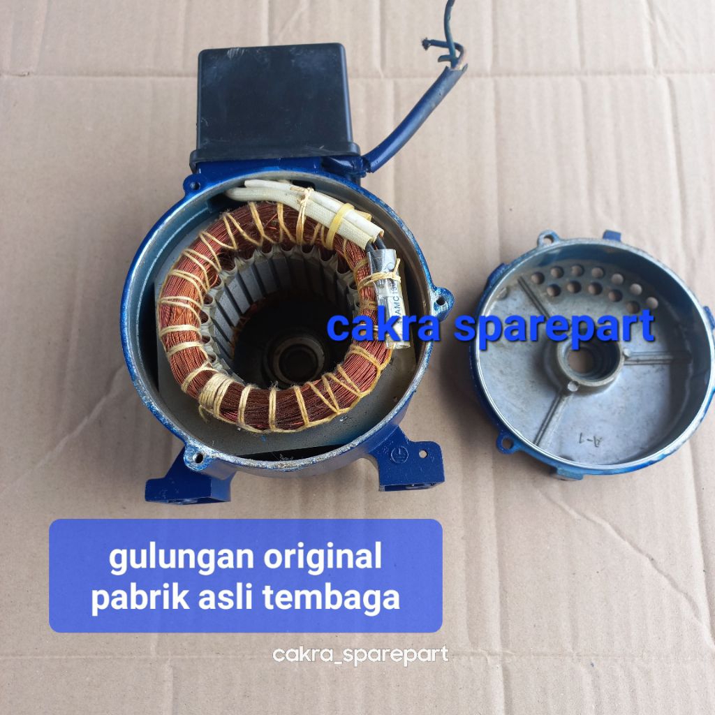 Gulungan pompa air panasonic 125 satu set sama rumah