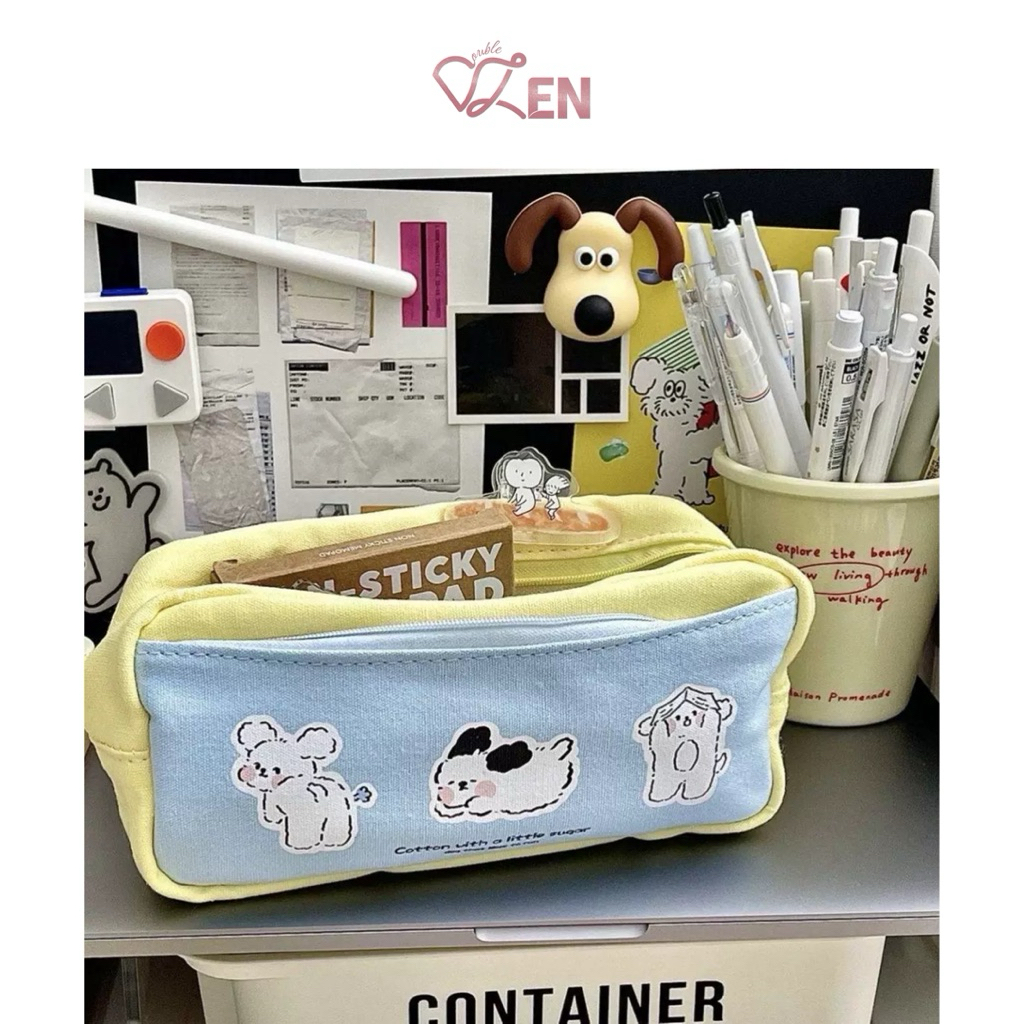 

double.zen ಇ. Pencil Case Su Zaizai When I Fly Towards You & FREE PHOTOCARD/POLAROID (Tepak Kotak Tempat Penyimpanan Pensil lucu cute WIFTY Su Zai Zai)