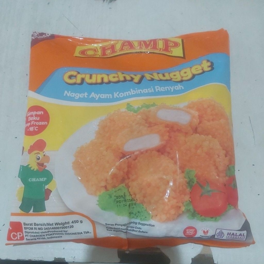 

Champ Crunchy Nugget 450gr