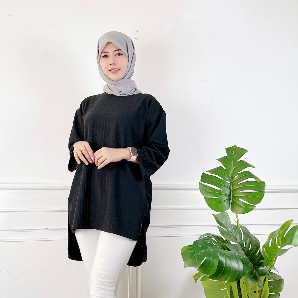 Tunik Zahra Hornet Atasan Wanita Kekinian